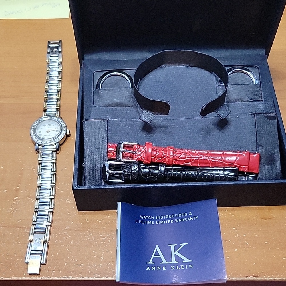 Anne Klein Interchangeable Watch Set - image 1